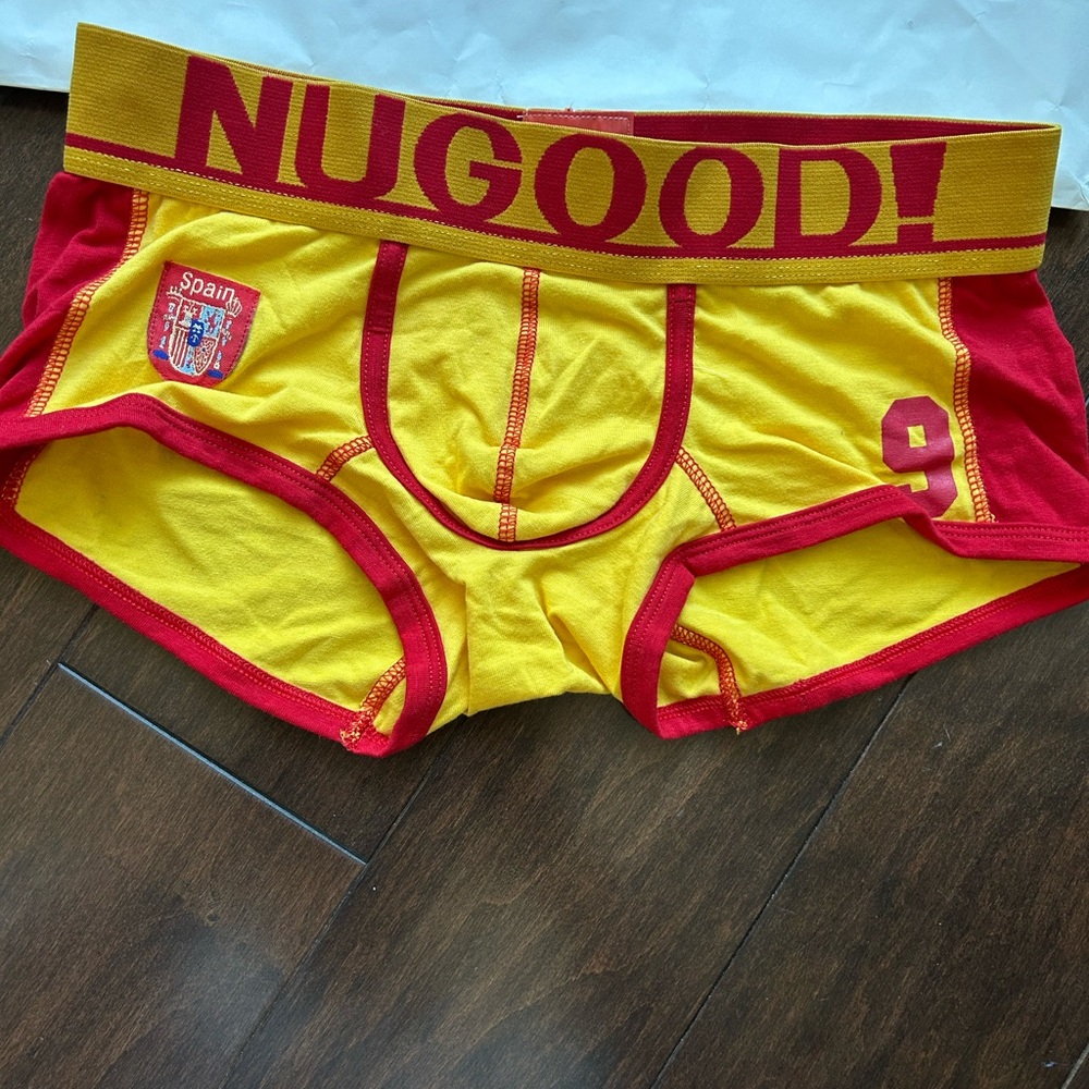 Nugoodi cotton body define  low rise  Trunk - Spain national soccer team